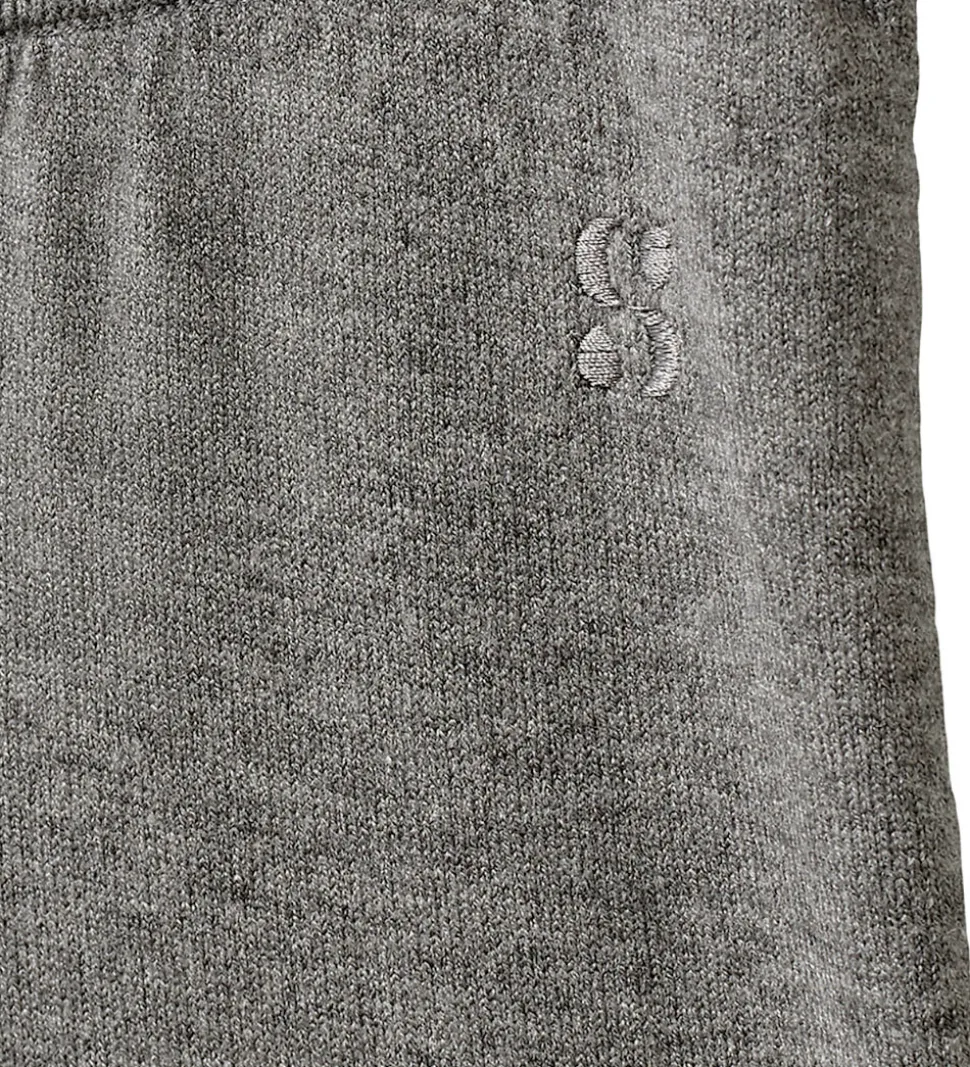 Sofie Schnoor Bukser - Uld - Strik - Vulasy - Gråmeleret