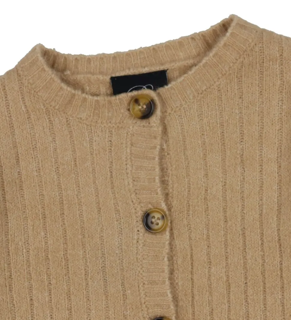 Sofie Schnoor Cardigan - Strik - Camel Melange