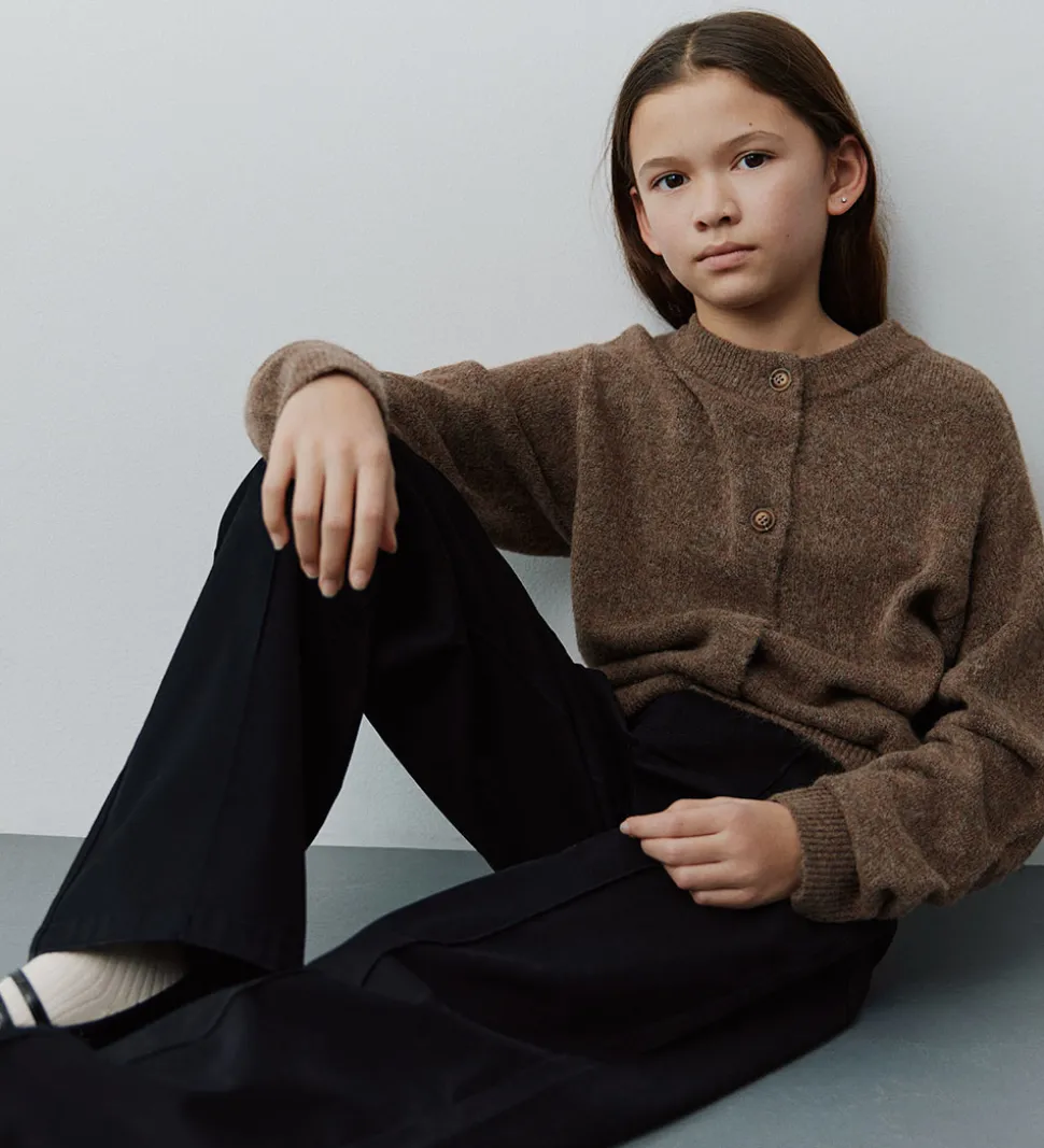 Sofie Schnoor Cardigan - Strik - MauraSY - Brown Melange