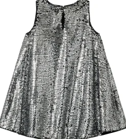 Sofie Schnoor Kjole - SallySK - Silver m. Pailletter