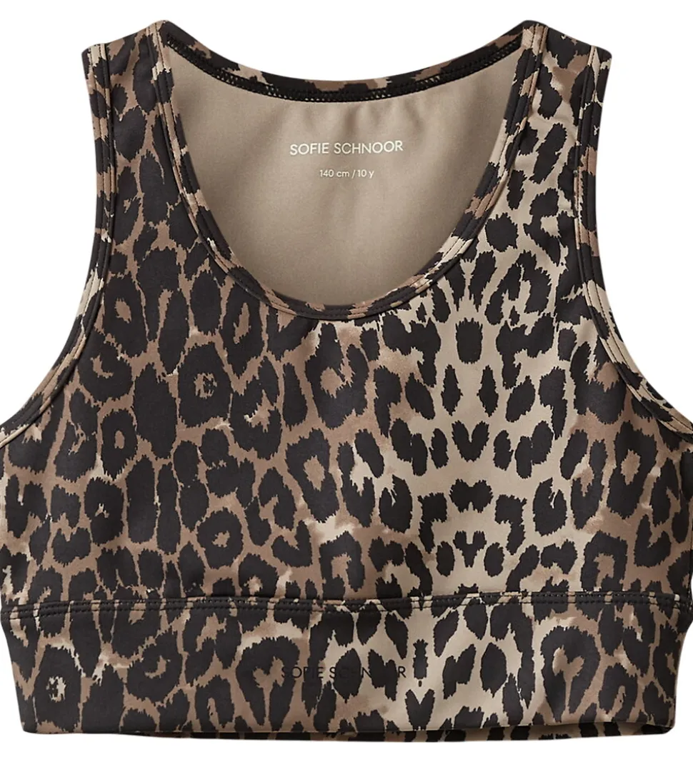 Sofie Schnoor Sportstop - KaraSY - Leopard