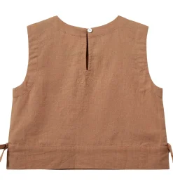 Sofie Schnoor Top - Bomuld/Hør - Ezmask - Rose Brown