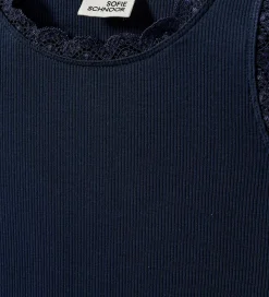 Sofie Schnoor Top - Rib - Navy Blue