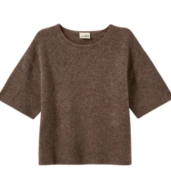 Sofie Schnoor T-shirt - Strik - CerinSY - Brown Melange