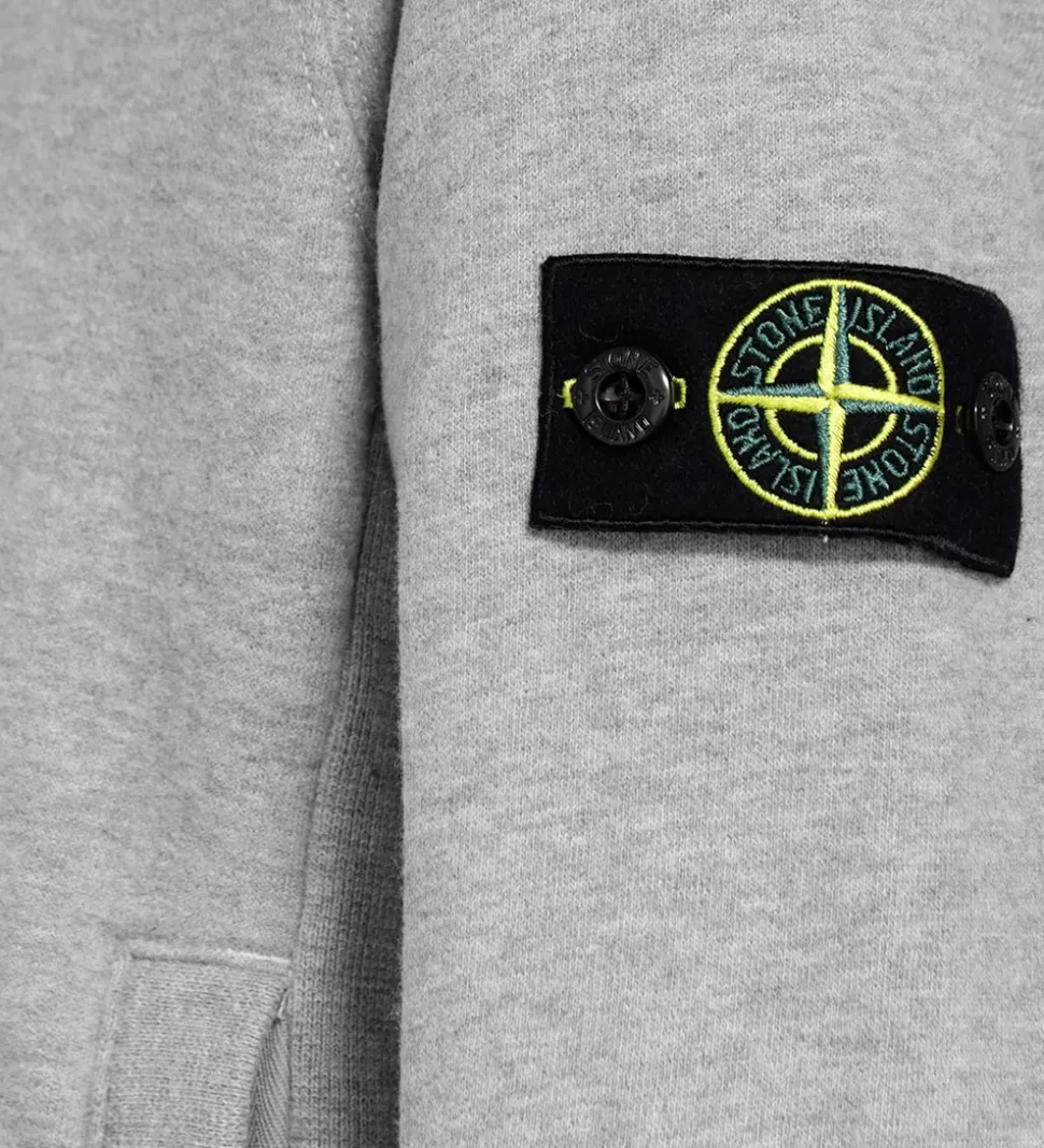 Stone Island Hættetrøje - Gråmeleret