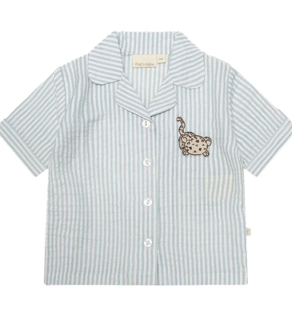 That's Mine Skjorte - Ino - Blue Stripe