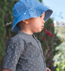 That's Mine Skjorte - Rune - Brilliant Blue m. Hulmønster