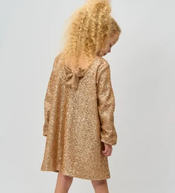 The New Kjole - TnRupa - Guld m. Palietter