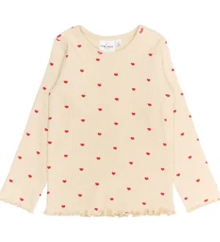 The New Siblings Bluse - Rib - TnstRhea - Gardenia