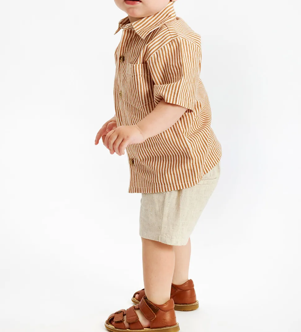 The New Siblings Skjorte - TnstOpal - Indian Tan Striped