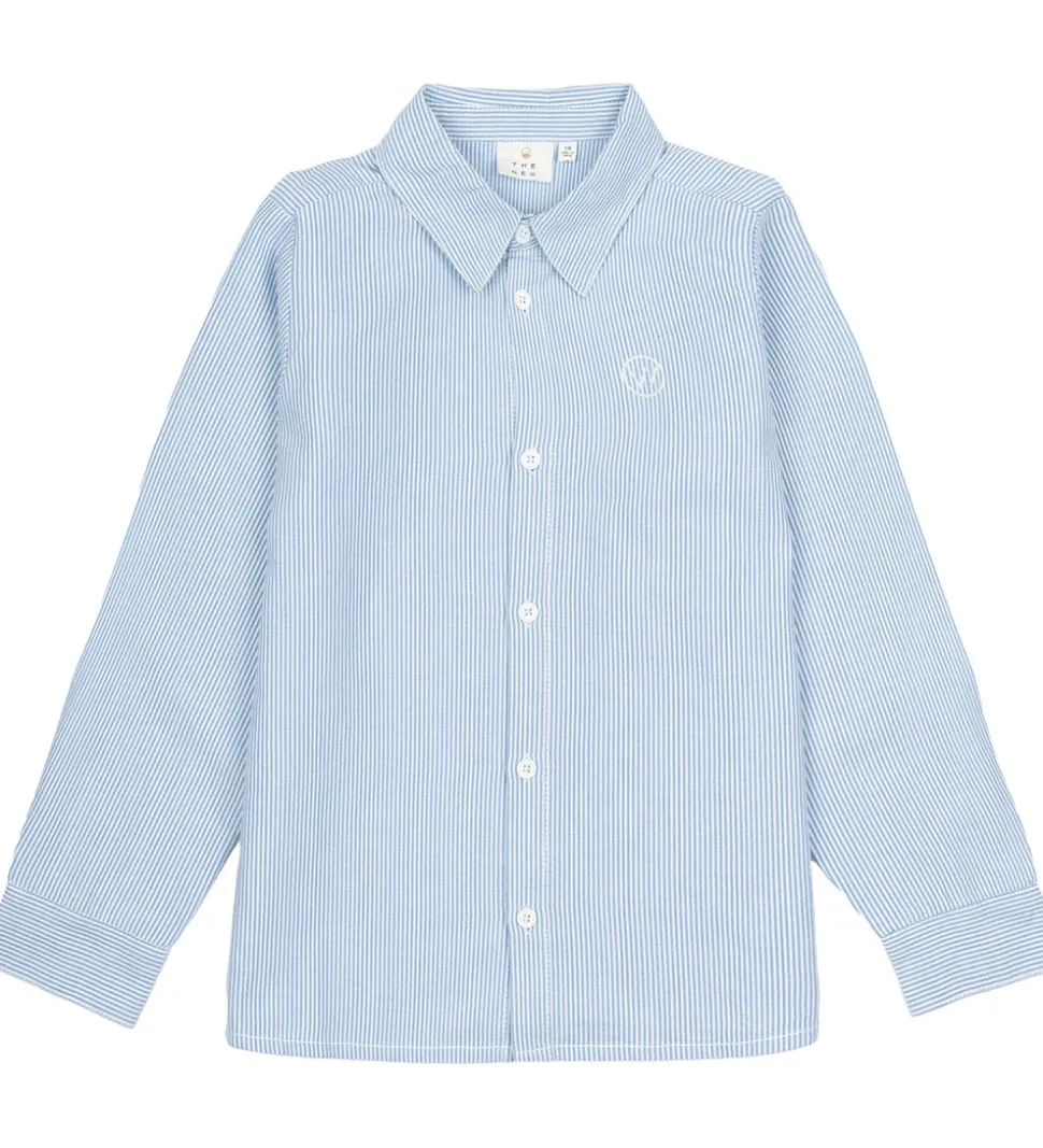 The New Skjorte - TNMichael - Bright White Striped