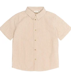 The New Skjorte - TnOllie - Indian Tan Striped