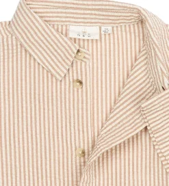 The New Skjorte - TnOllie - Indian Tan Striped