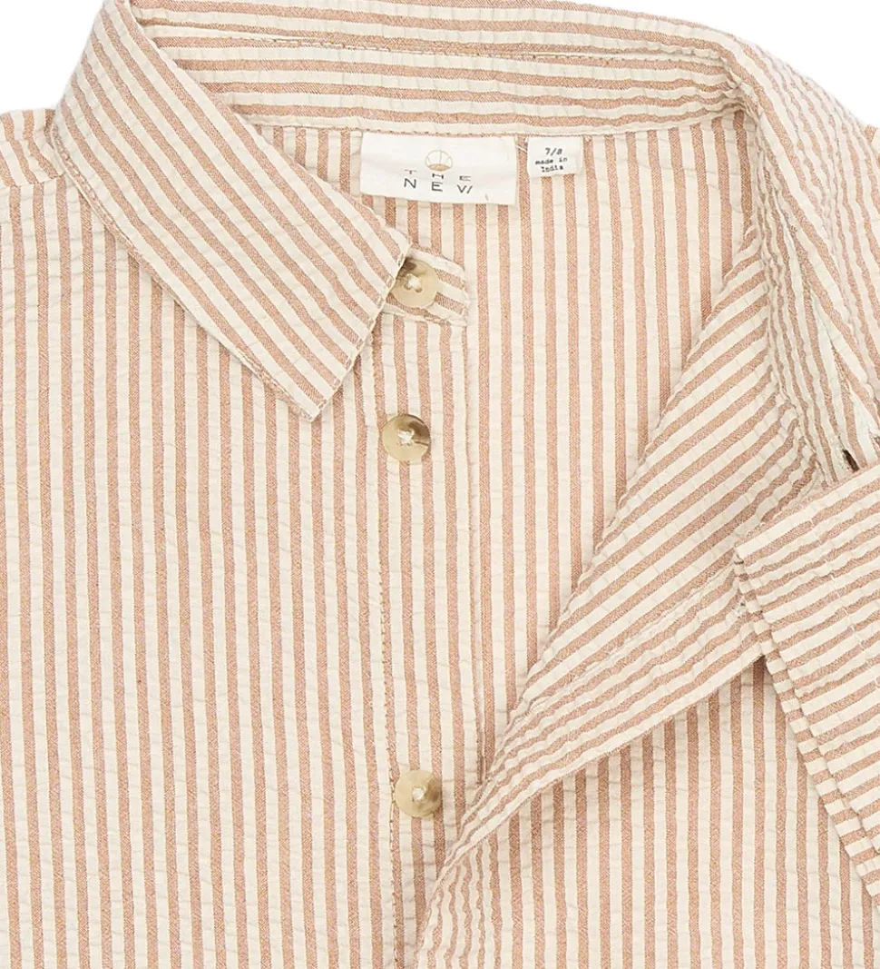 The New Skjorte - TnOllie - Indian Tan Striped