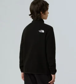 The North Face Fleecetrøje - Glacier - 1/4 Zip - Sort