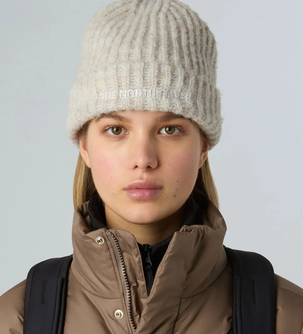 The North Face Hue - Strik/Rib - Fohair Cabin - White Dune