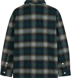 Timberland Skjorte - Mørkegrøn m. Tern