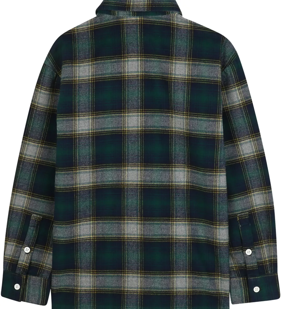 Timberland Skjorte - Mørkegrøn m. Tern