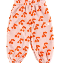 Tiny Cottons Fleecebukser - Cherries - Wild Rose