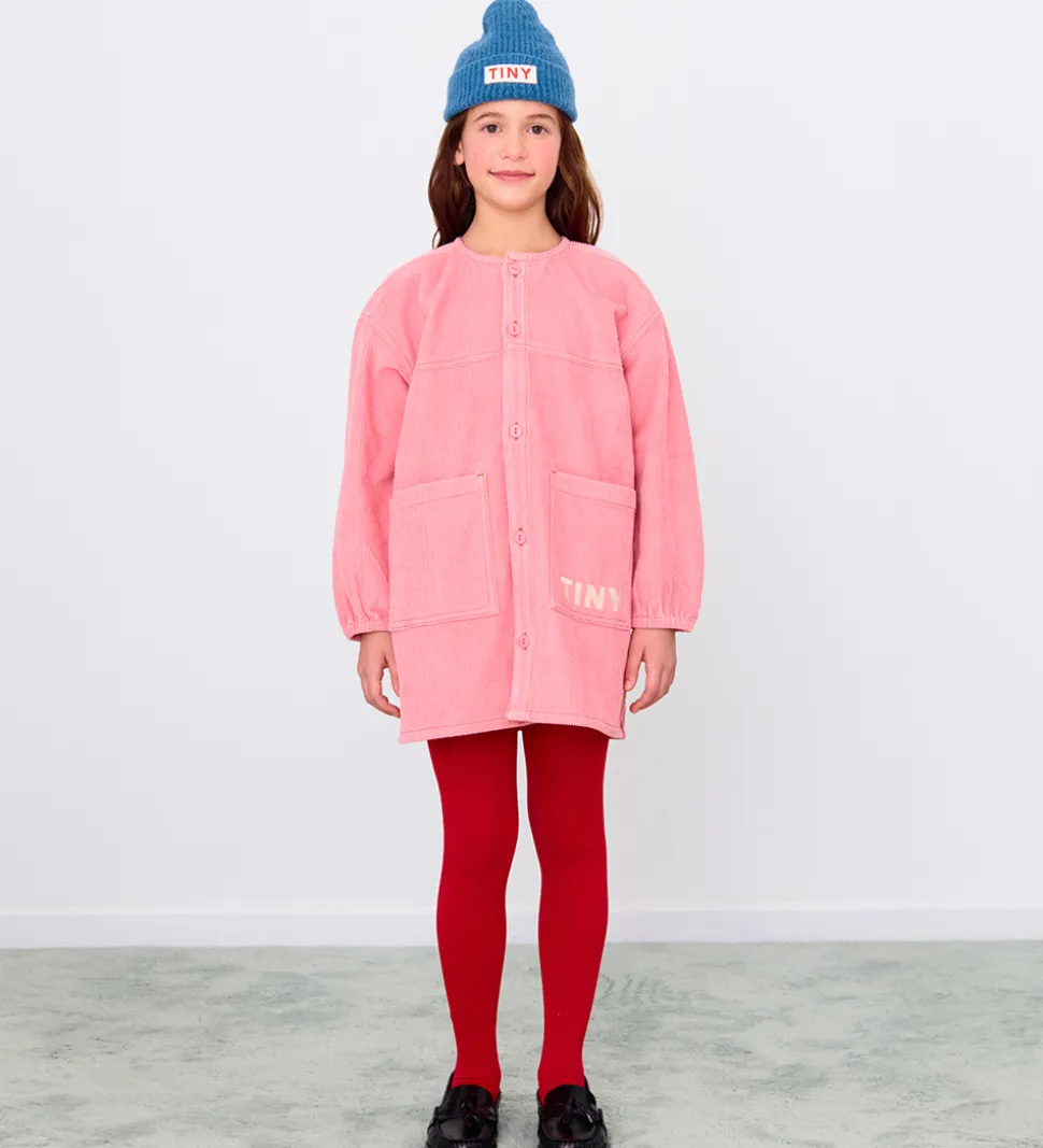 Tiny Cottons Kjole - Fløjl - Pink