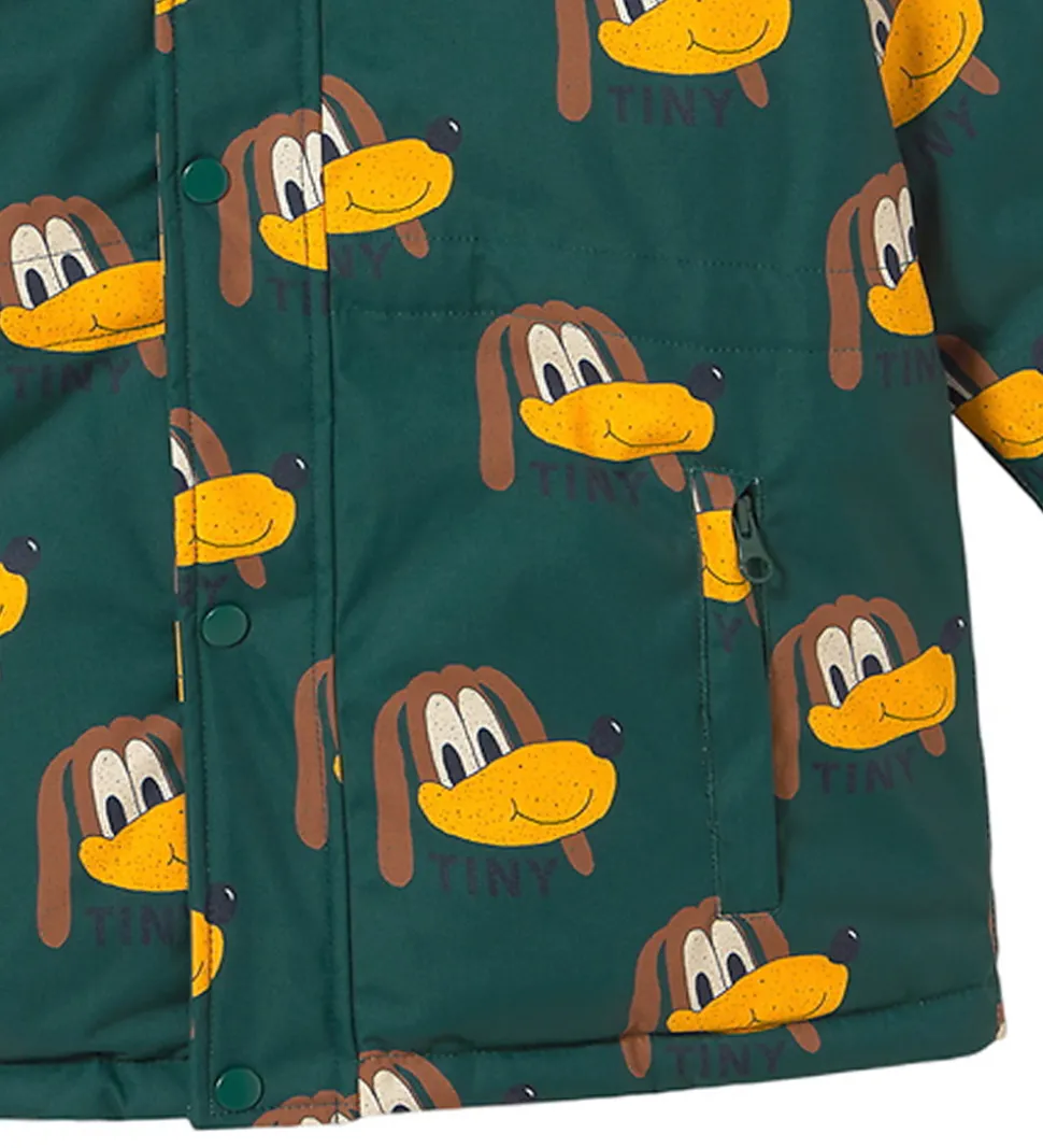 Tiny Cottons Vinterjakke - Dogs - Stormy Blue