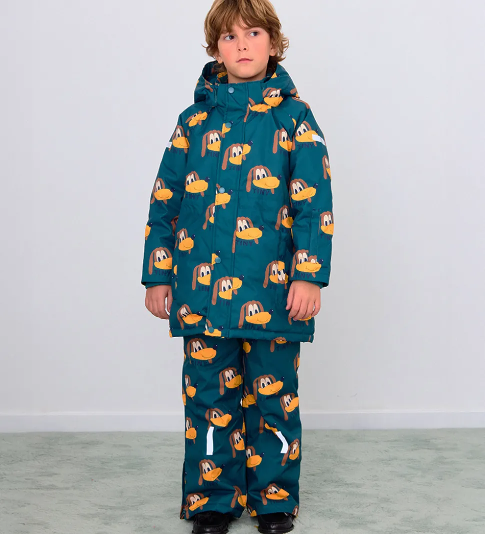 Tiny Cottons Vinterjakke - Dogs - Stormy Blue