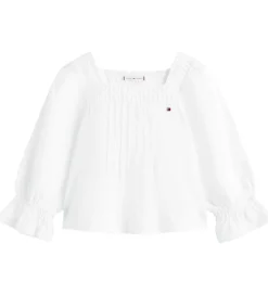 Tommy Hilfiger Bluse - Broderie Anglaise - White