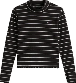 Tommy Hilfiger Bluse - Mock Neck - Black