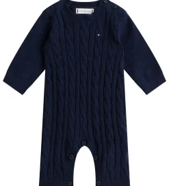 Tommy Hilfiger Heldragt - Strik - Cable - Dark Night Navy