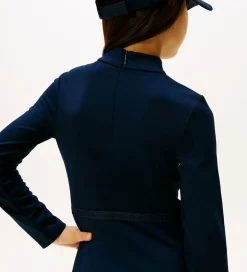 Tommy Hilfiger Kjole - Essential - Dark Night Navy