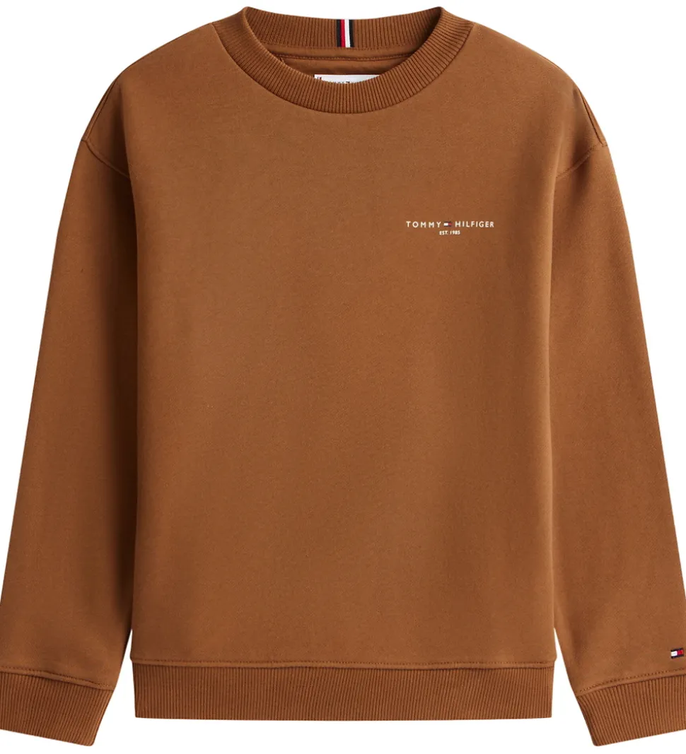 Tommy Hilfiger Sweatshirt - Mini Corp - Pecan Nutbrown