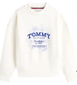 Tommy Hilfiger Sweatshirt - Crew - Ancient White