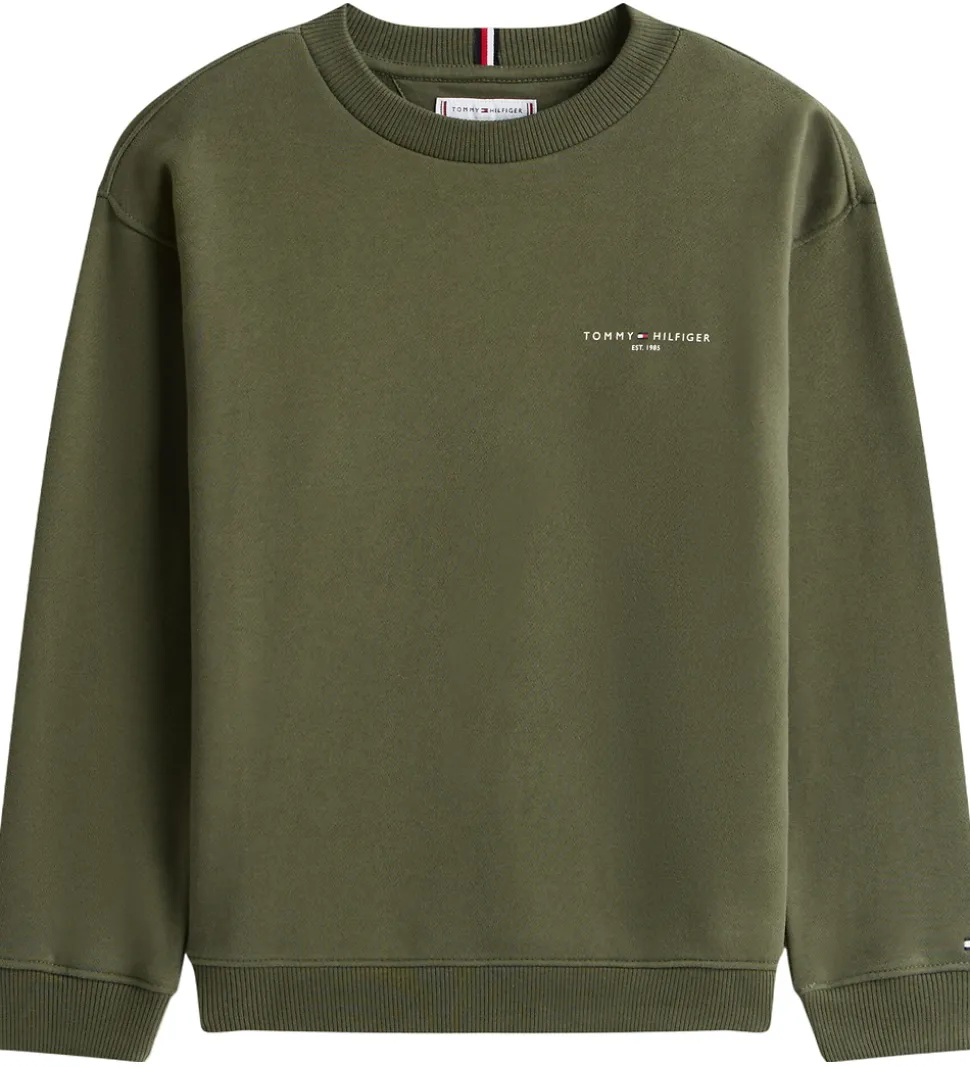 Tommy Hilfiger Sweatshirt - Mini Corp - Pewter Green