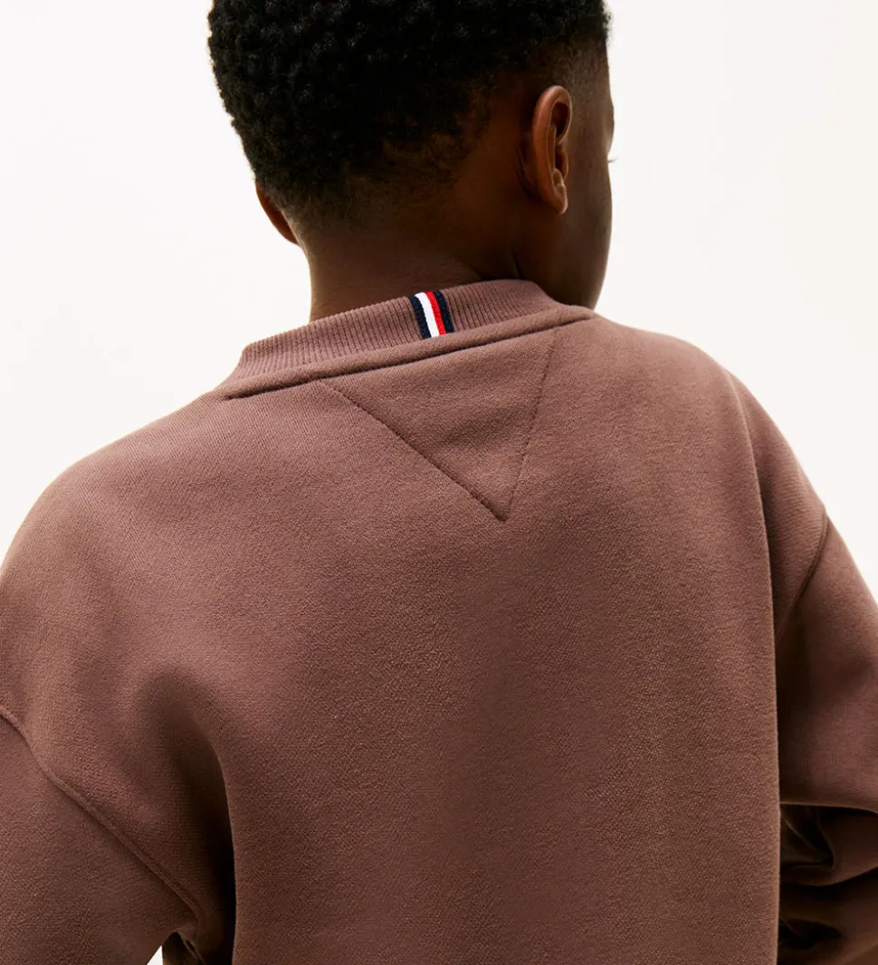 Tommy Hilfiger Sweatshirt - Mini Corp - Black Walnutbrown