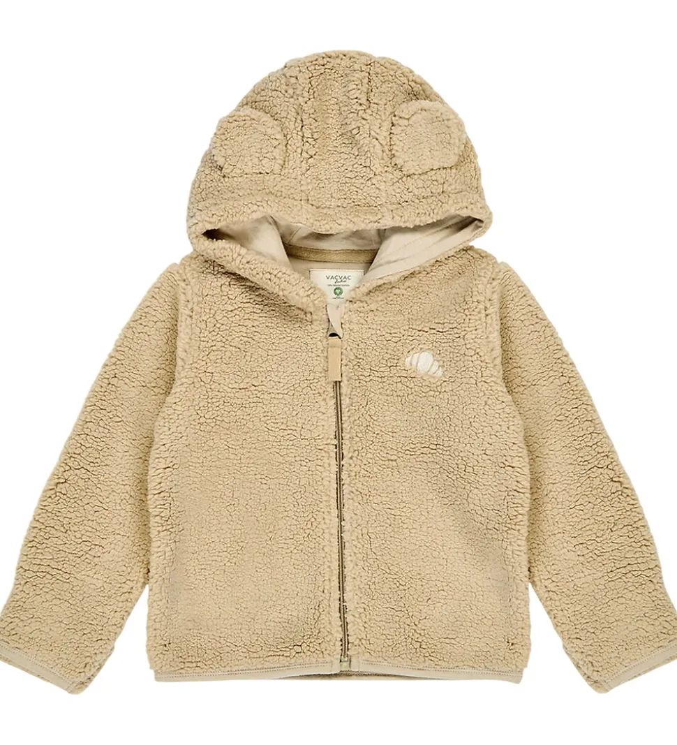 VACVAC Fleecejakke - Peluche - Iced Coffee