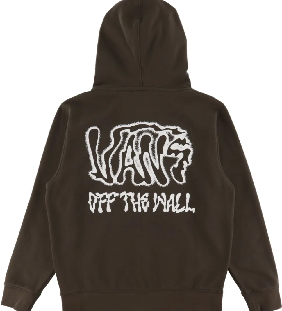 Vans Cardigan - Rippled - Coal Brown m. Print