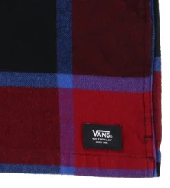 Vans Skjorte - Larkspur Plaid - Bordeaux/Sort