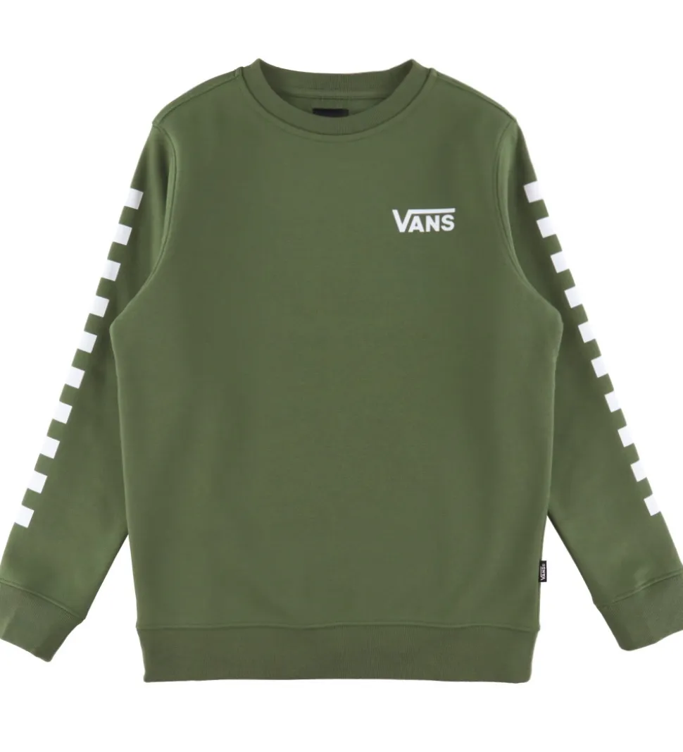 Vans Sweatshirt - Exposition Check II - Pine Forest m. Print