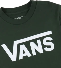 Vans T-shirt - Dired Green m. Logo