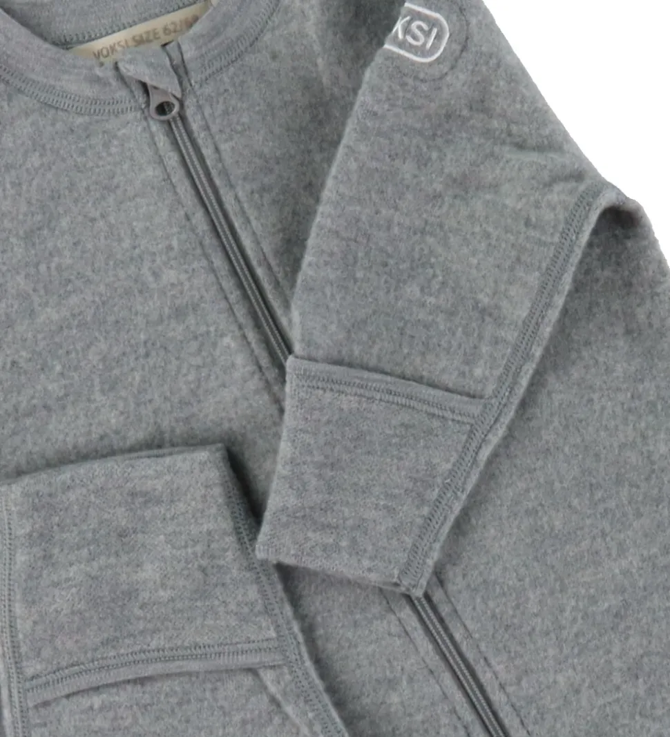 Voksi Køredragt - Uld - Gråmeleret