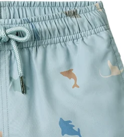 Wheat Badeshorts - Hansi - Soft Blue Sea Life