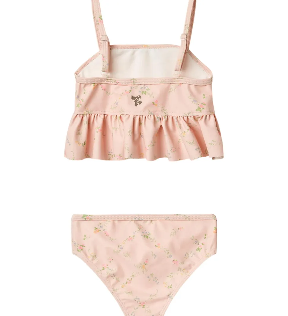 Wheat Bikini - UV40+ - Lærke - Powder Checked Flowers