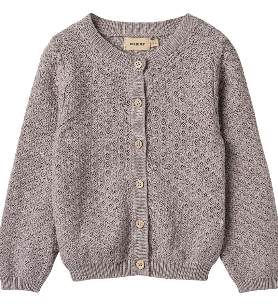 Wheat Cardigan - Strik - Magnella - Dusty Purple