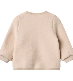 Wheat Cardigan - Uldfleece - Kari - Pale Lilac