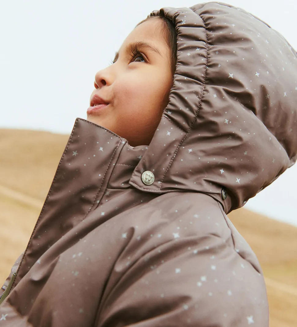 Wheat Dynejakke - PU - Coast - Purple Stone Stars