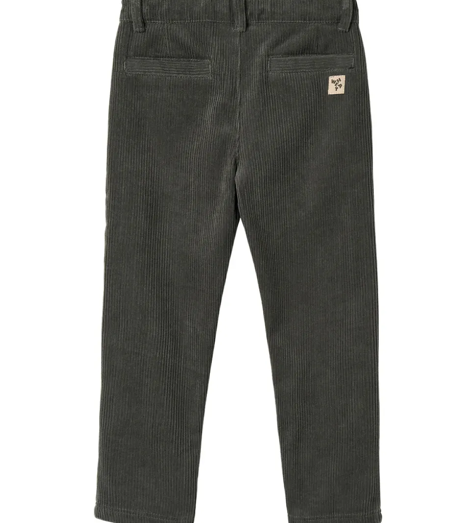 Wheat Fløjlsbukser - Hugo - Black Sea