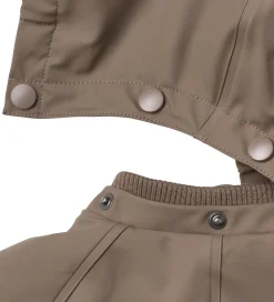 Wheat Regndragt m. Termo - PU - Aiko - Dry Wood