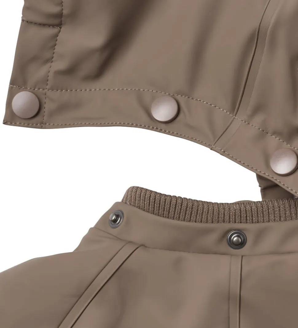 Wheat Regndragt m. Termo - PU - Aiko - Dry Wood