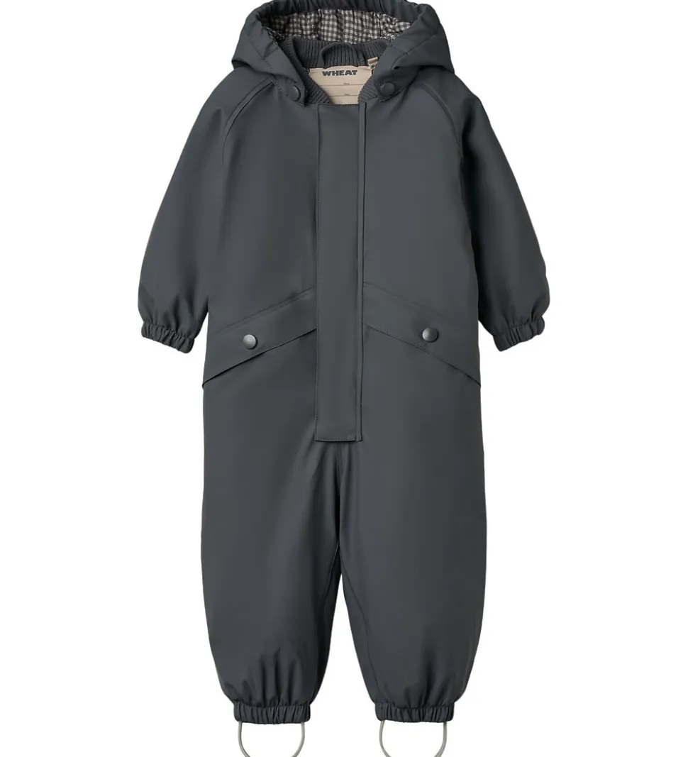 Wheat Regndragt m. Termo - PU - Aiko - Greyblue