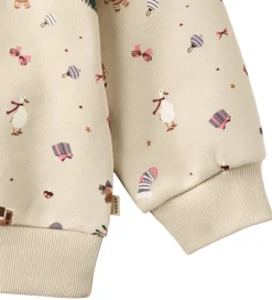 Wheat Sweatshirt - Elliot - Offwhite Holiday